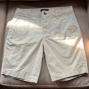 Aeropostale khaki shorts, length 18”